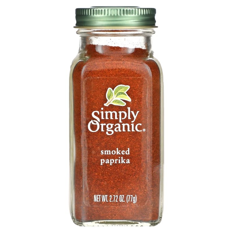Simply Organic, オーガニック・スモークパプリカ、2.72 oz